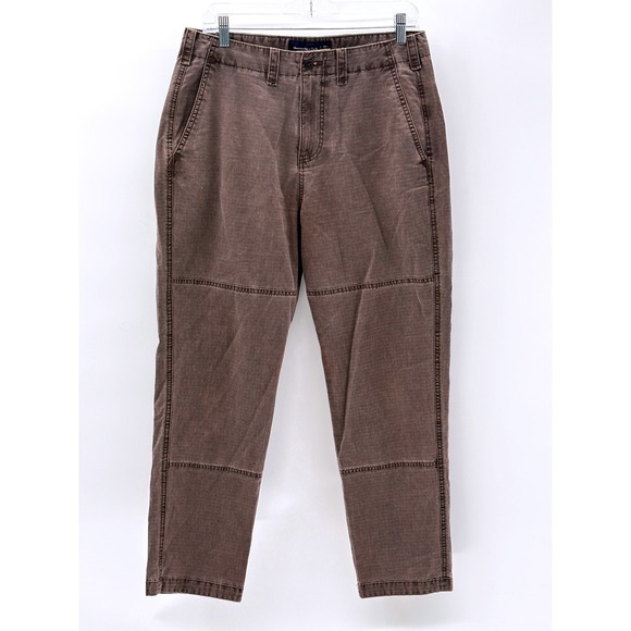 Abercrombie & Fitch Other - Abercrombie & Fitch Pants Ripstop Loose Men 30x28 Brown Hike Work Heavyweight